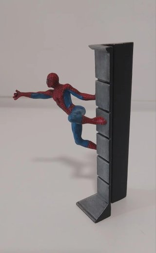 Figura Metal Spiderman Superhéroes Marvel 2004