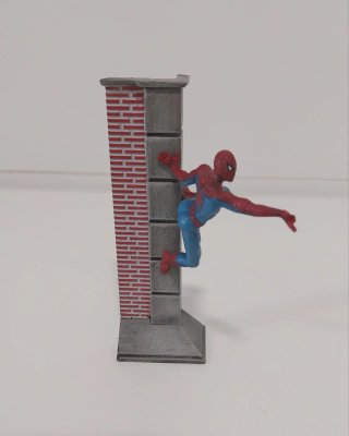 Figura Metal Spiderman Superhéroes Marvel 2004