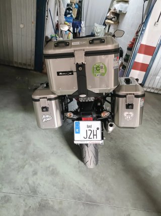Honda NC 750 X ABS Roja y Plata
