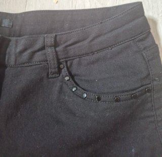 Pantalón corto negro