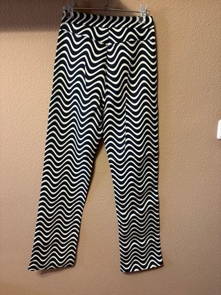 Pantalones con estampado de olas