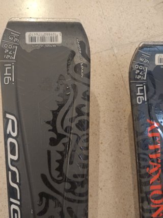 Esquís Rossignol 1,46 + Botas Talla 38
