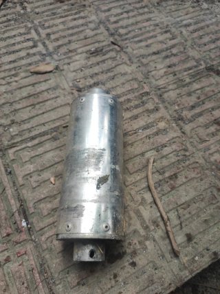Silenciador final pitbike