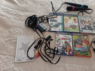 Consola PlayStation 2 + Jogos