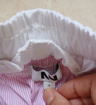 Pantalón ancho rosa Talla S