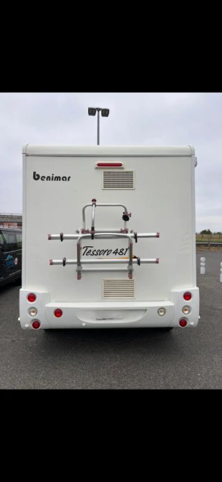 Autocaravana benimar tessoro 481
