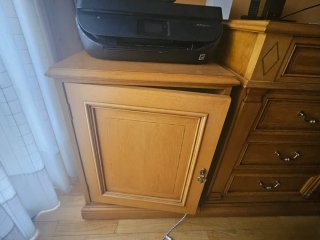 Escritorio de madera de lujo