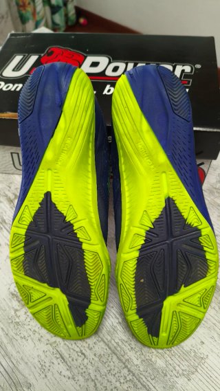 Zapatillas Fútbol Sala Decathlon Azul/Verde