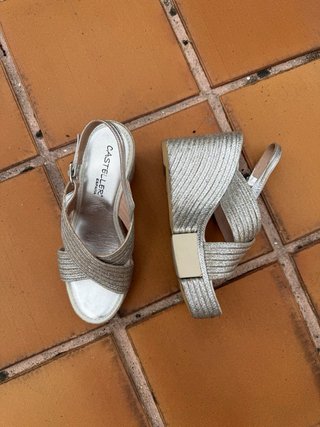 Sandalias cuña talla 39