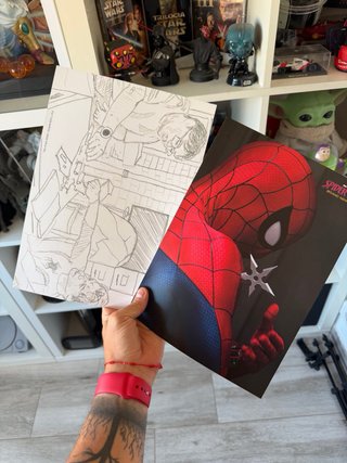 Palomitero Spiderman Brand New Day+posters