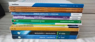 Libros de texto de 4° ESO