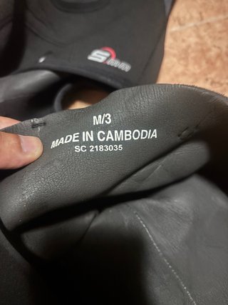 Traje/aletas/cinturon. Todo 110€