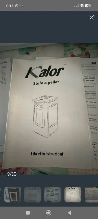 Chimenea de pellets Kalor
