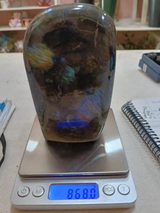 Labradorita mineral 867,80gr