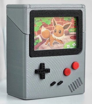 Caja personalizada cartas Pokémon TCG Game Boy