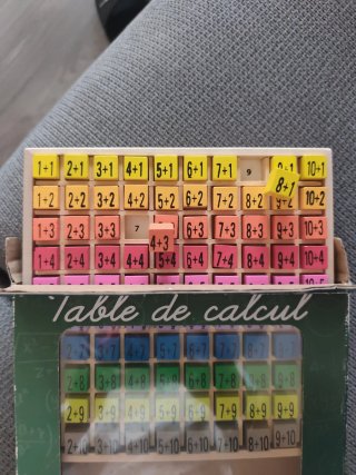 Juego de cálculo Table de calcul