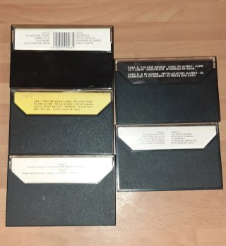 Lote 5 Cassettes: El Fary, Las Grecas, Los Chichos