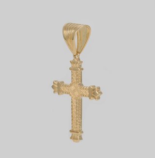Colgante Cruz oro 18k 750