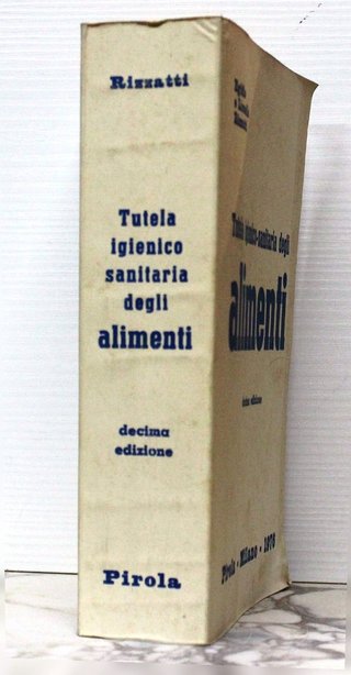 Tutela igienico-sanitaria degli alimenti -...