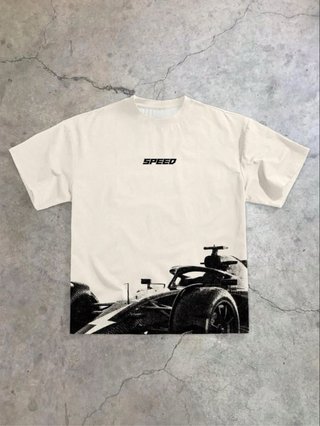 Camiseta SPEED con diseño de coche
