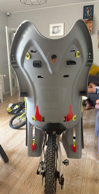 Silla bici niño Btwin