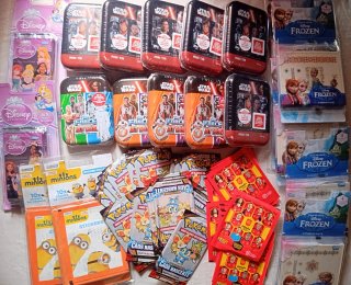 Lote Disney, Star Wars, Pokémon y Minions
