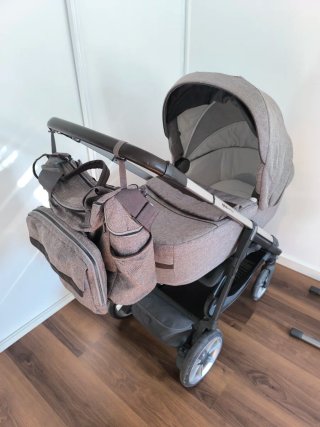 Carro Bebé Inglesina Aptica Duo Gris