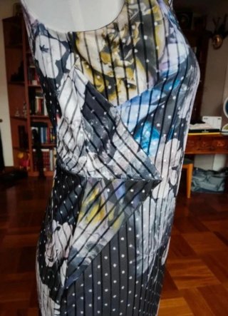 Guess Vestito Donna Fantasia Taglia S