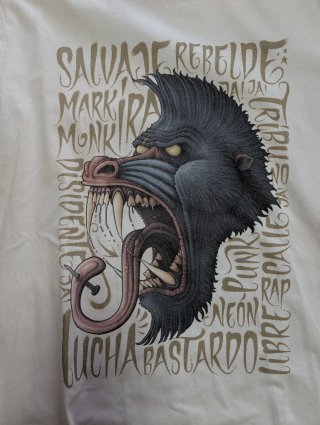 Camiseta Markmonk Talla L