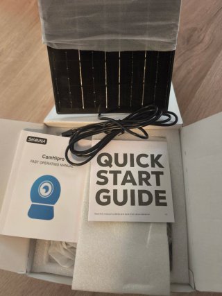 Cámara Vigilancia Solar Exterior SHANNA