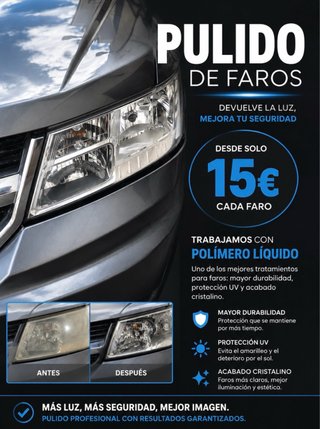 Pulido de faros