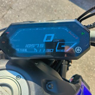 Yamaha MT-07 Azul y Negra
