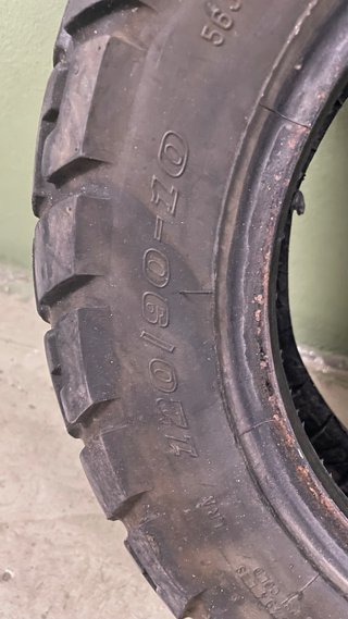 Rueda Dunlop 120/90/10 tacos