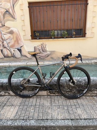Bicicleta Gravel Titanio Talla 52 GRX Di2