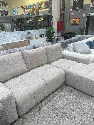 Sofá Cama Chaise Longue Nuvola con Arcón