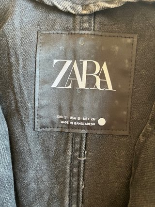 Cazadora Zara ZW Collection brillos