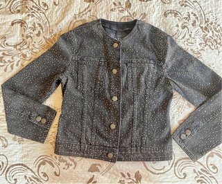 Cazadora Zara ZW Collection brillos