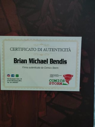 House of M firmata Bendis + COA | Marvel Panini