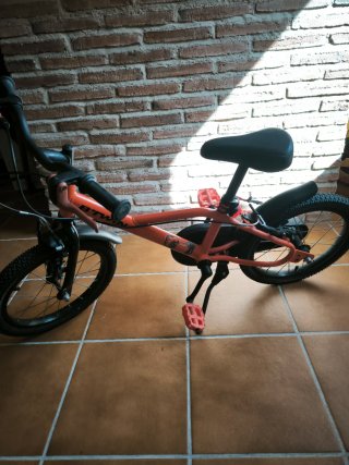 Bicicleta Infantil Btwin Naranja 14