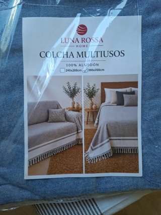 Colcha multiusos 3m King size
