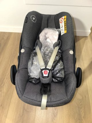 Trio Bébé Confort (Silla + Capazo + Grupo 0 Pebble