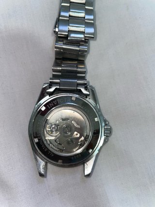 Reloj Invicta Automático Verde y Plateado