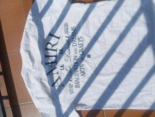 Camiseta Amiri Blanca con Logo