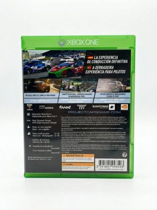 Project Cars 2 Xbox One Juego Carreras