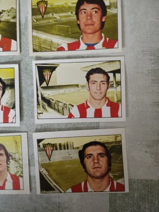 16 Cromos Sporting Gijón Liga Fher 74-75