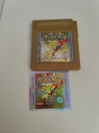 Pokémon Edición Oro Game Boy Nintendo