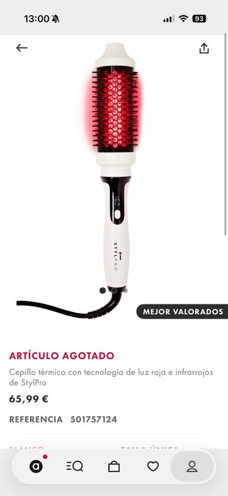 Cepillo térmico infrarrojo STYLPRO