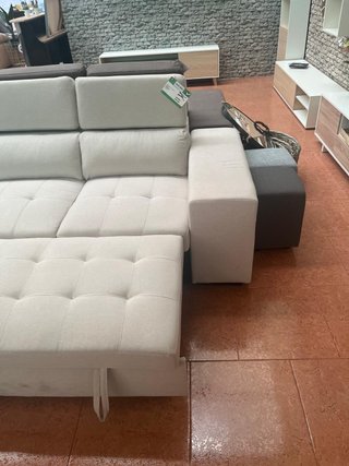 Sofá Cama Rinconera + Puf Arcon 264cm