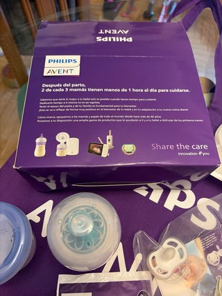 Philips Avent Biberón, Chupetes y Porta Chupetes