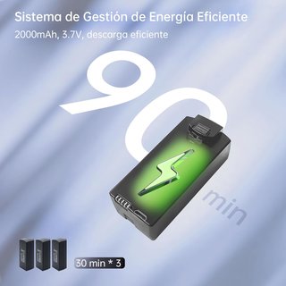 SIN ABRIR Dron GPS con Cámara 4K 90 minutos 1000m